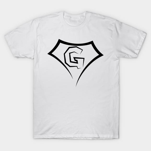 Super letter G T-Shirt by Florin Tenica